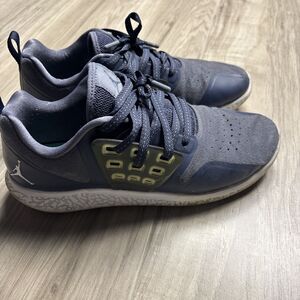 NIKE AA4302-005 Air Jordan Blue Men's Low Top Sneakers Us Sz 11